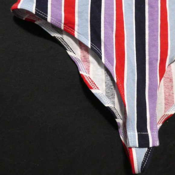 BLUENOTES medium striped bodysuit BNWOT - Picture 8 of 15
